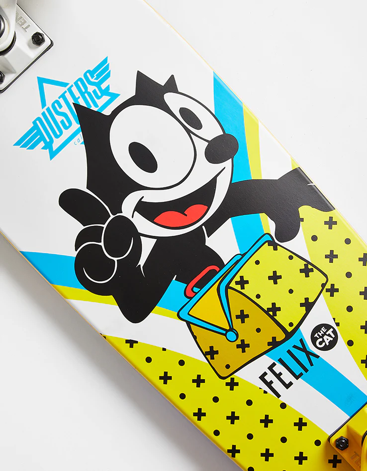 Dusters Felix Flashback Cruiser Skateboard - 8" x 28" - Image 2