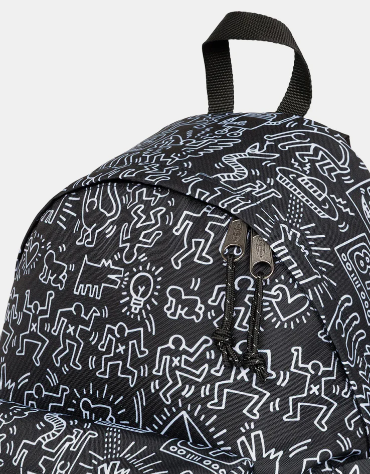 Eastpak x Keith Haring Day Pak'R Backpack - Black - Image 3