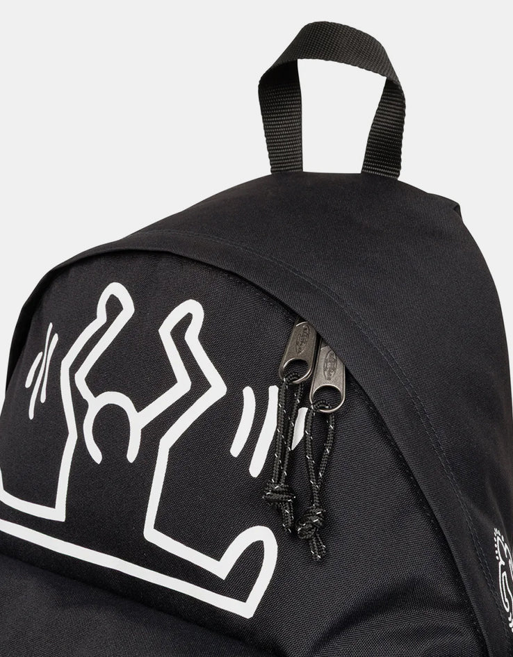 Eastpak x Keith Haring Day Pak'R Backpack - Black Patch - Image 3