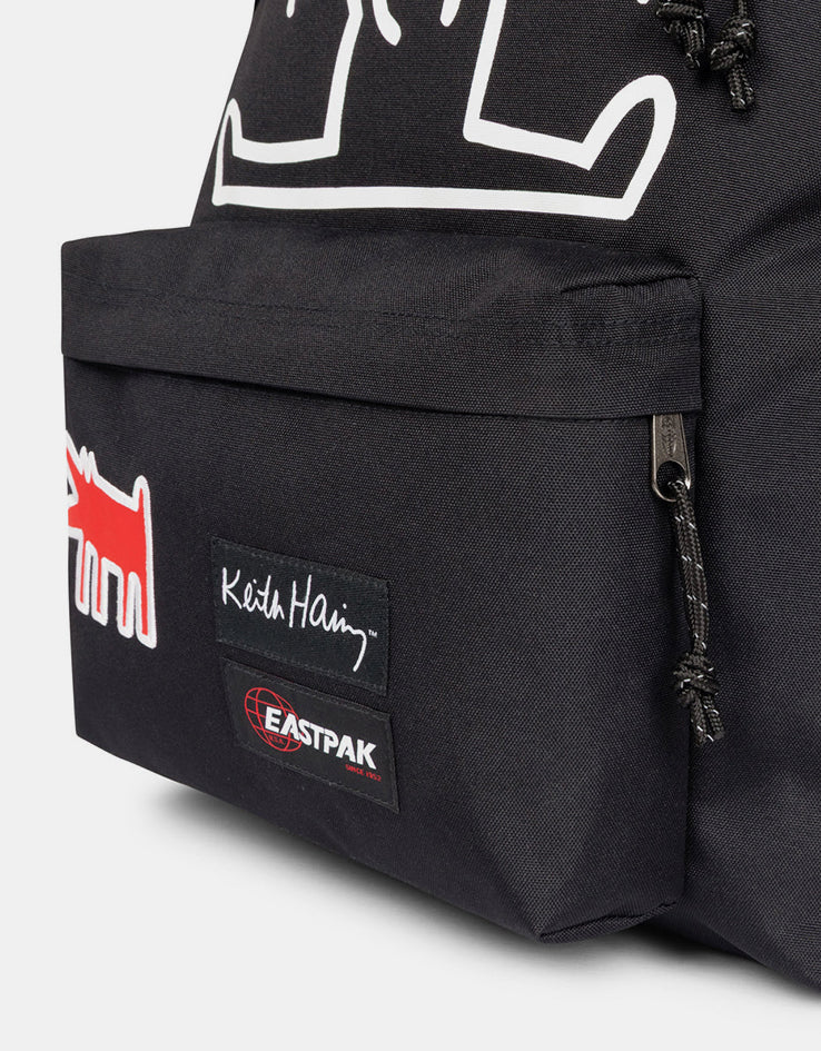 Eastpak x Keith Haring Day Pak'R Backpack - Black Patch - Image 4