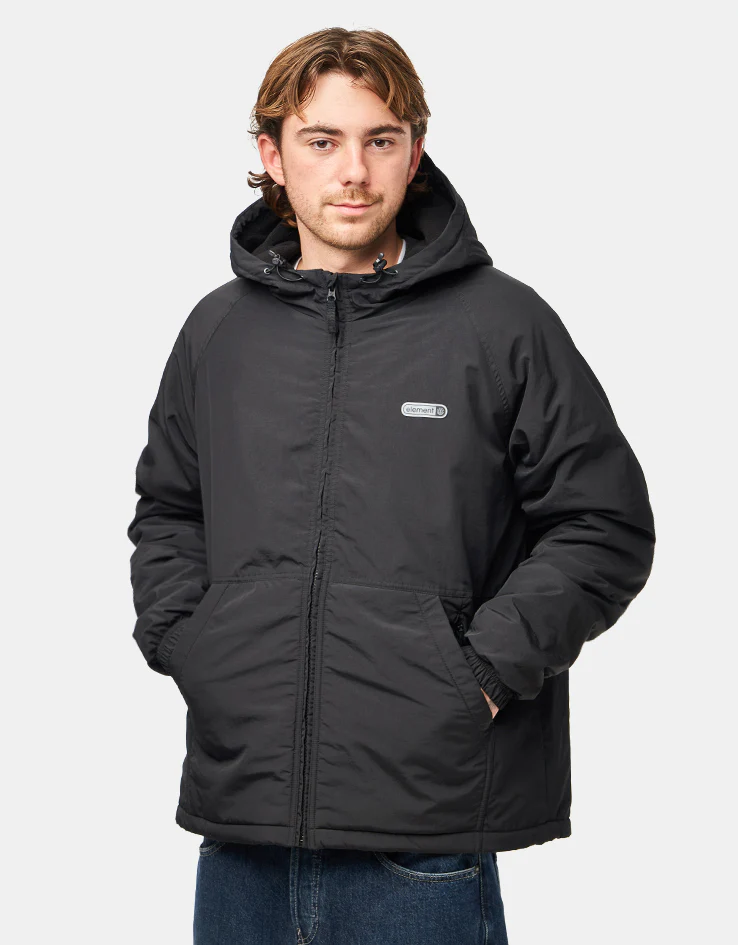 Element Alder 2.0 Polar Fleece Jacket - Flint Black - Image 2