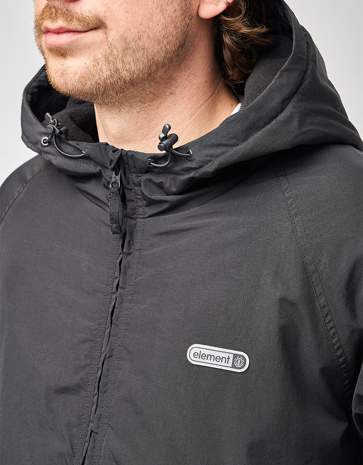 Element Alder 2.0 Polar Fleece Jacket - Flint Black - Image 5