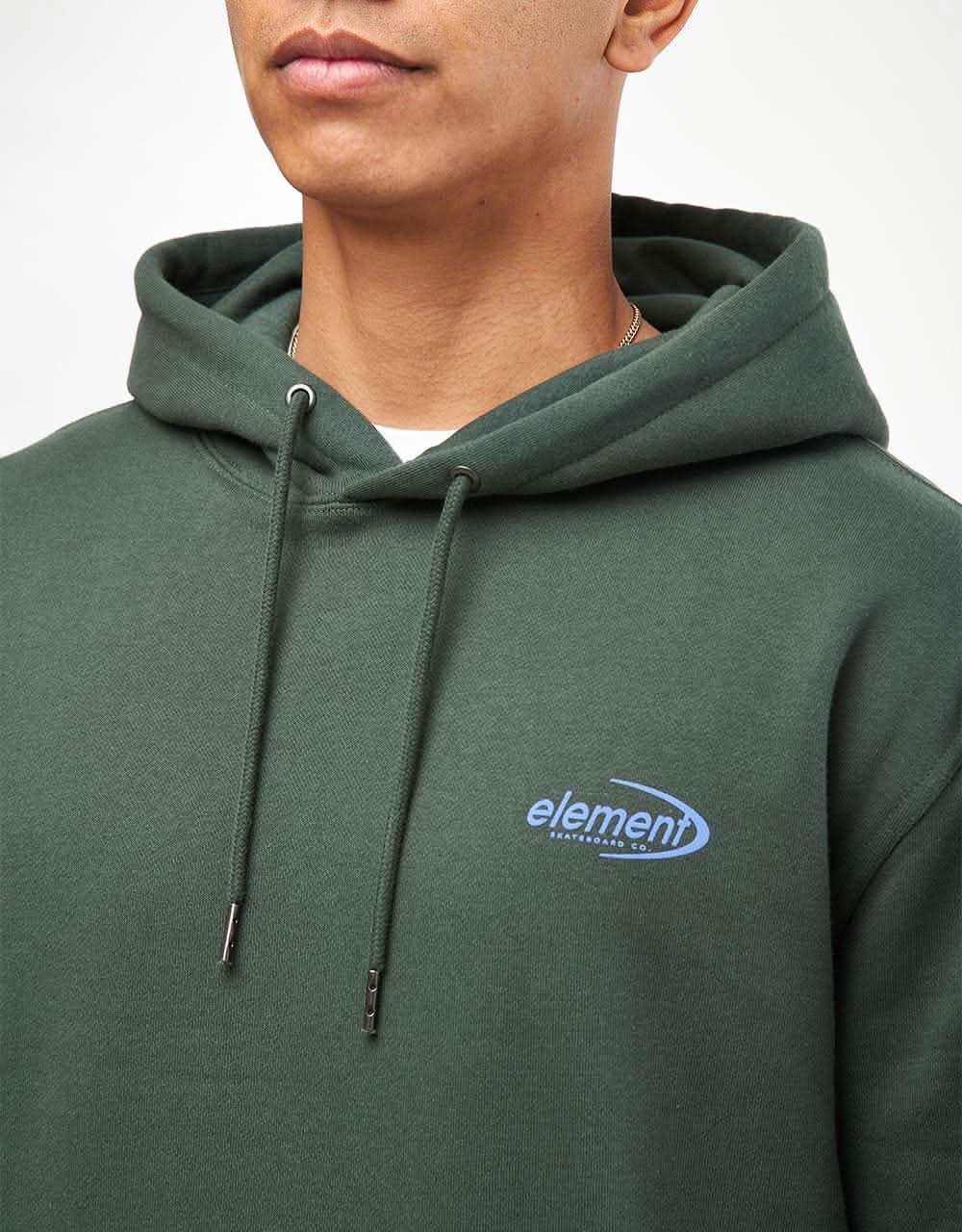 Element Cornell Cipher Pullover Hoodie - Deep Forest - Image 3