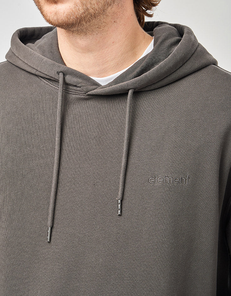 Element Lowcase Pigment Pullover Hoodie - Off Black - Image 3