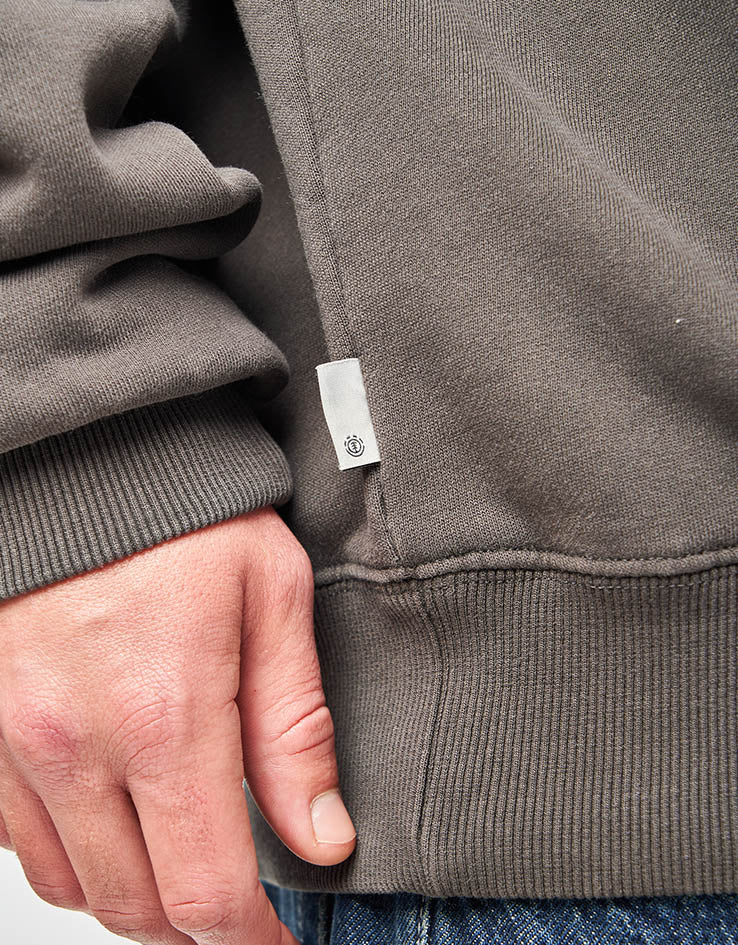 Element Lowcase Pigment Pullover Hoodie - Off Black - Image 4