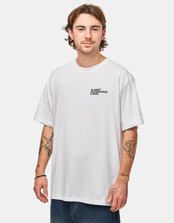 Element Motion Tree T-Shirt - Optic White - Image 2
