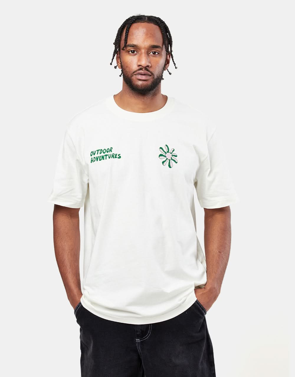 Element Outdoor Adventures T-Shirt - Egret - Image 3