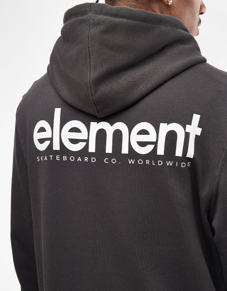 Element Simple Logo Pullover Hoodie - Off Black - Image 3