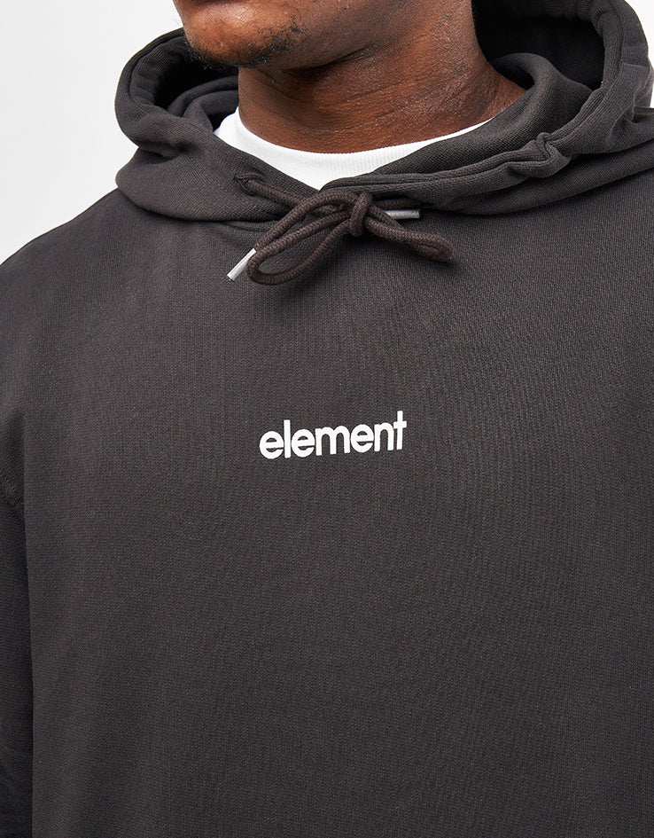 Element Simple Logo Pullover Hoodie - Off Black - Image 4