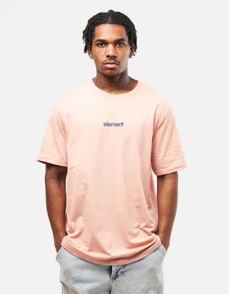 Element Simple Logo T-Shirt - Misty Rose - Image 2