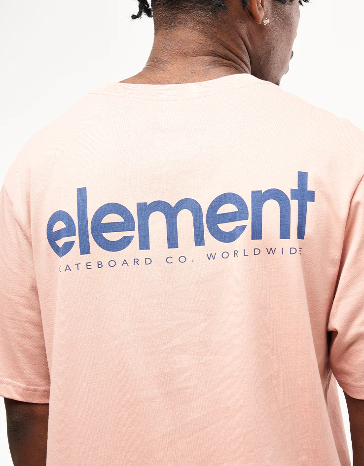 Element Simple Logo T-Shirt - Misty Rose - Image 3