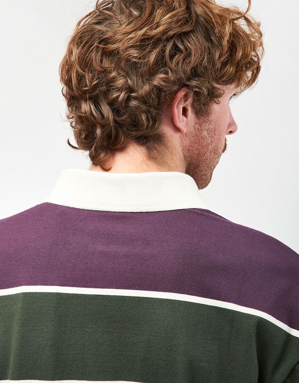 Element Splengler L/S Polo Shirt - Plum Perfect - Image 5