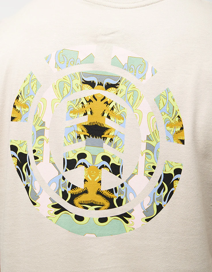 Element Surreal Icon T-Shirt - Oat Milk - Image 3