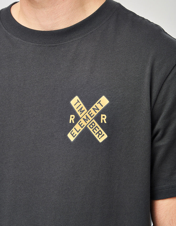 Element x Timber Freight Train T-Shirt - Off Black - Image 4