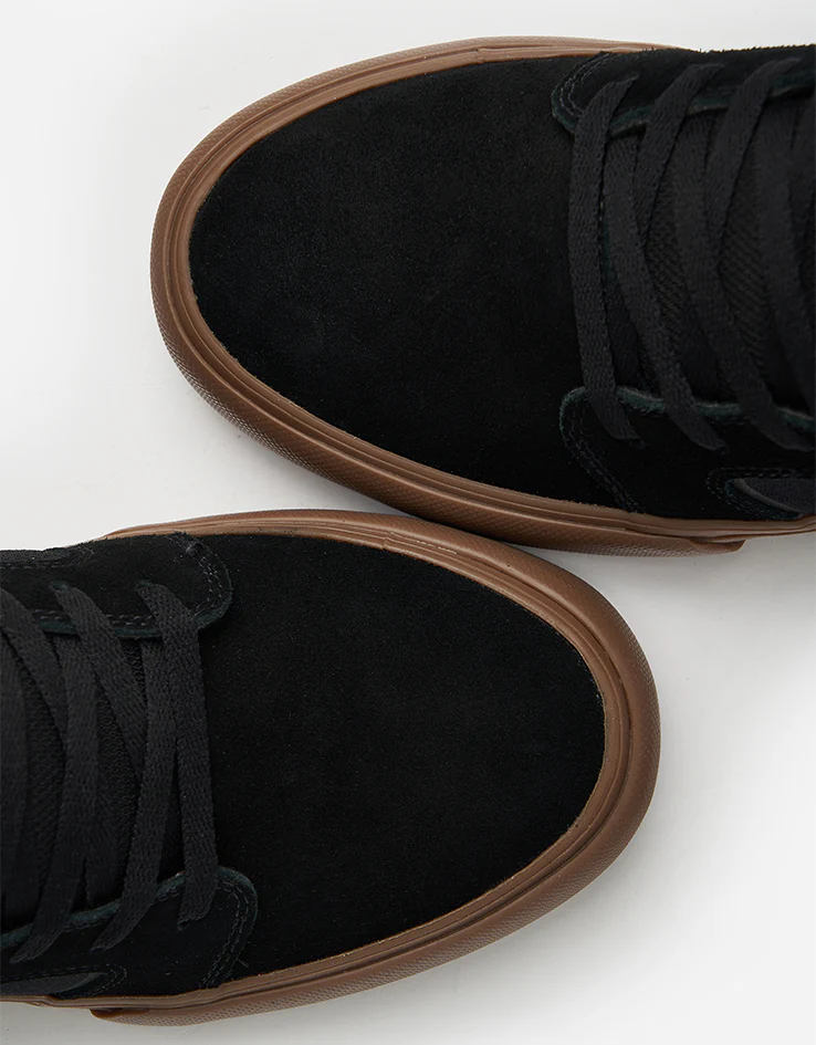 Emerica Cadence Skate Shoes - Black/Gum - Image 7
