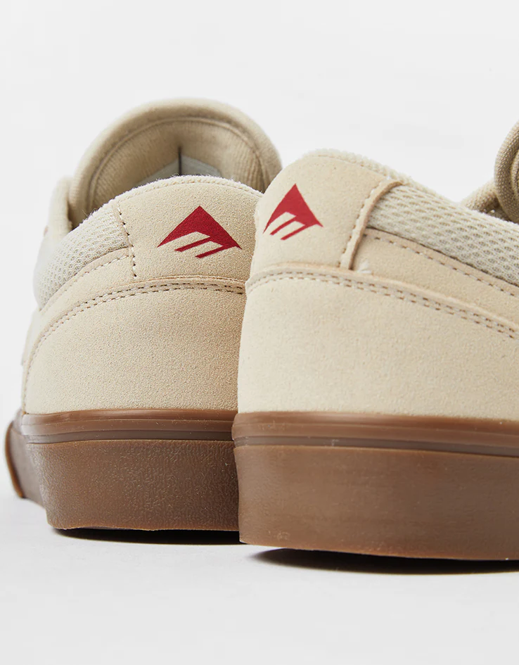 Emerica Cadence Skate Shoes - Tan/Gum - Image 5