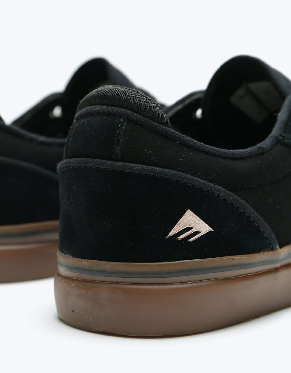 Emerica Dickson Skate Shoes - Black/Gum - Image 5