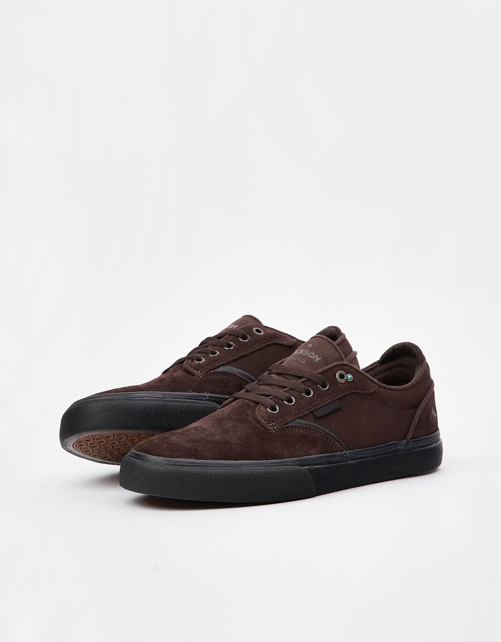Emerica Dickson Skate Shoes - Chocolate - Image 3