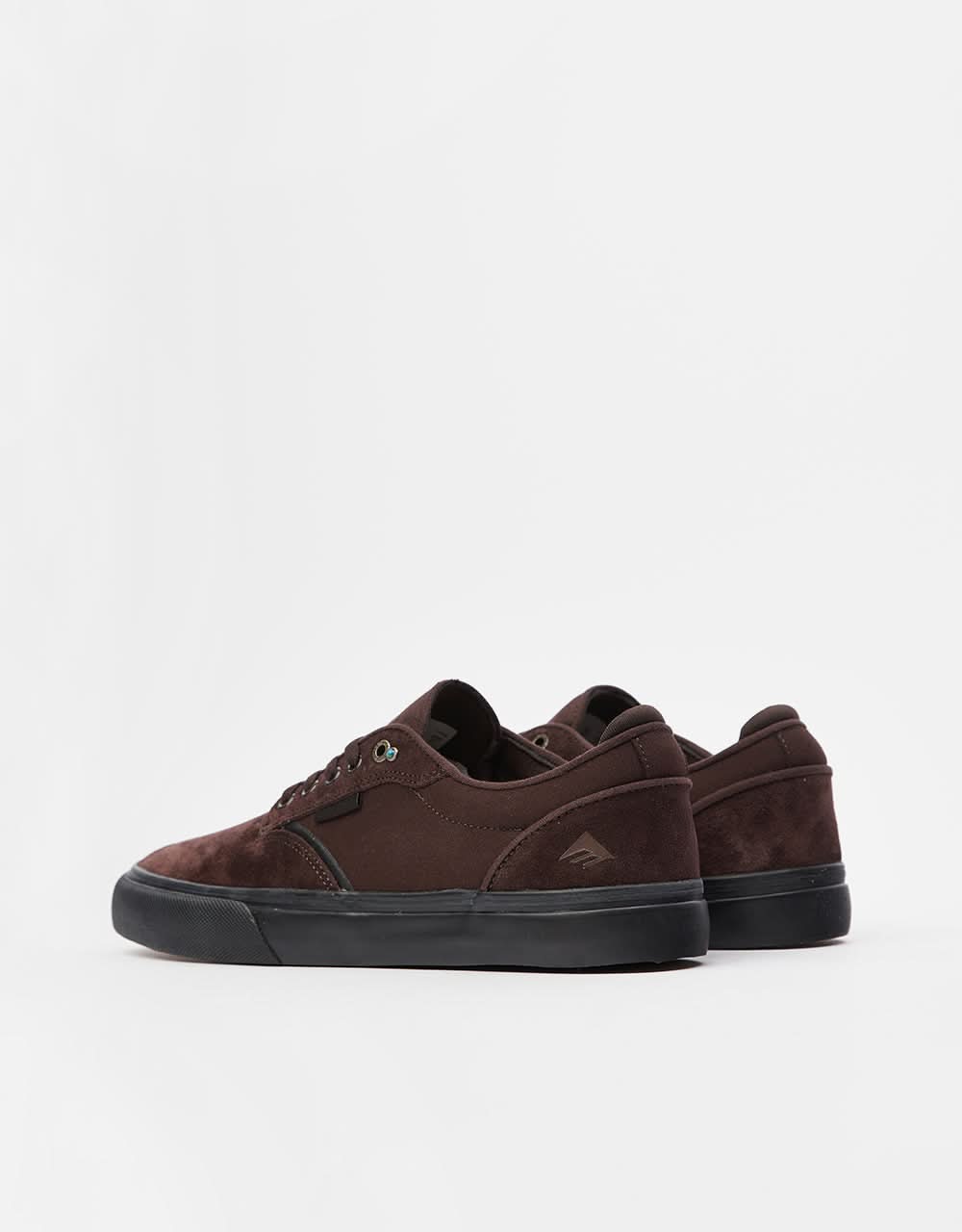 Emerica Dickson Skate Shoes - Chocolate - Image 5