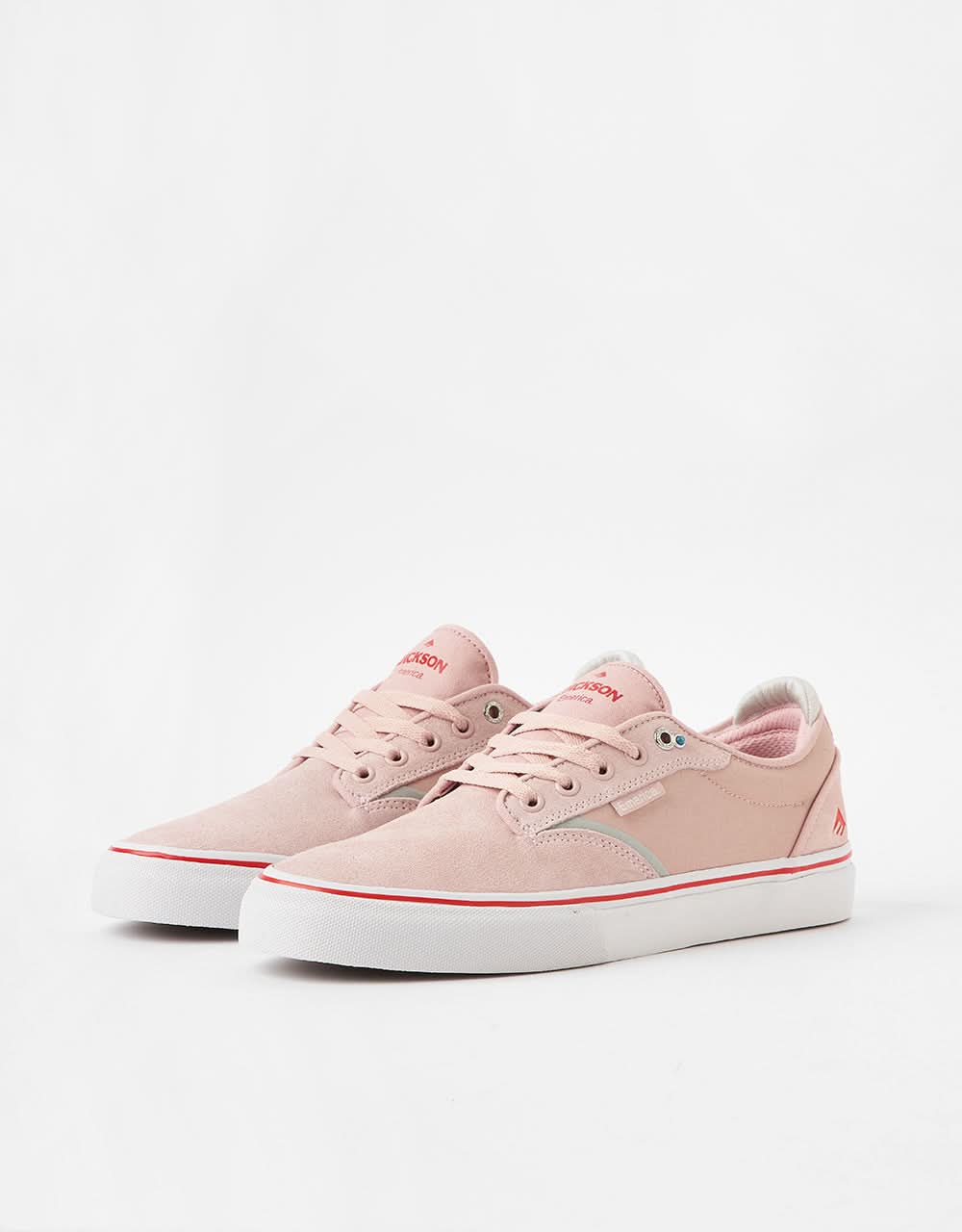 Emerica Dickson Skate Shoes - Pink - Image 3