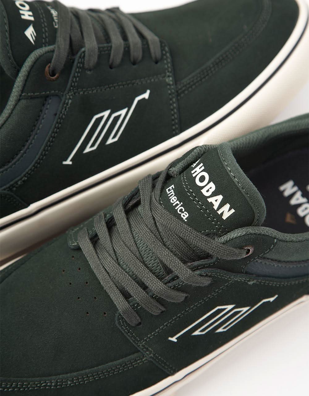 Emerica Hoban Skate Shoes - Forest - Image 6