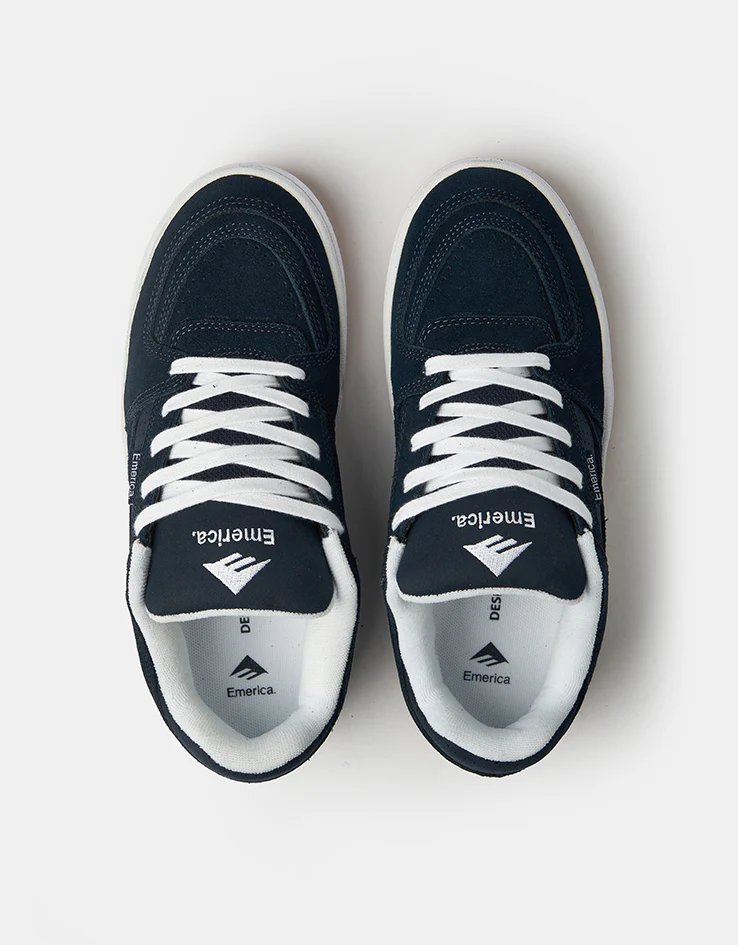 Emerica Mute Skate Shoes - Navy - Image 2
