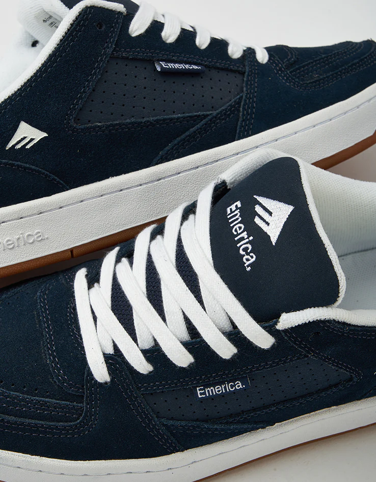 Emerica Mute Skate Shoes - Navy - Image 5