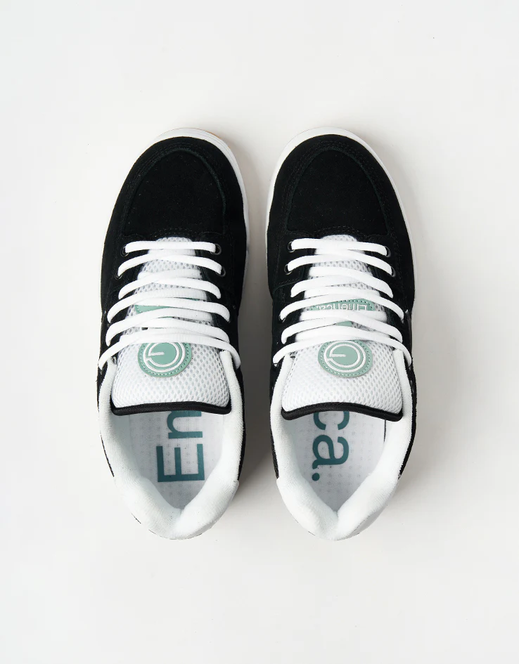 Emerica OG-1 Skate Shoes - Black/White/Green - Image 2