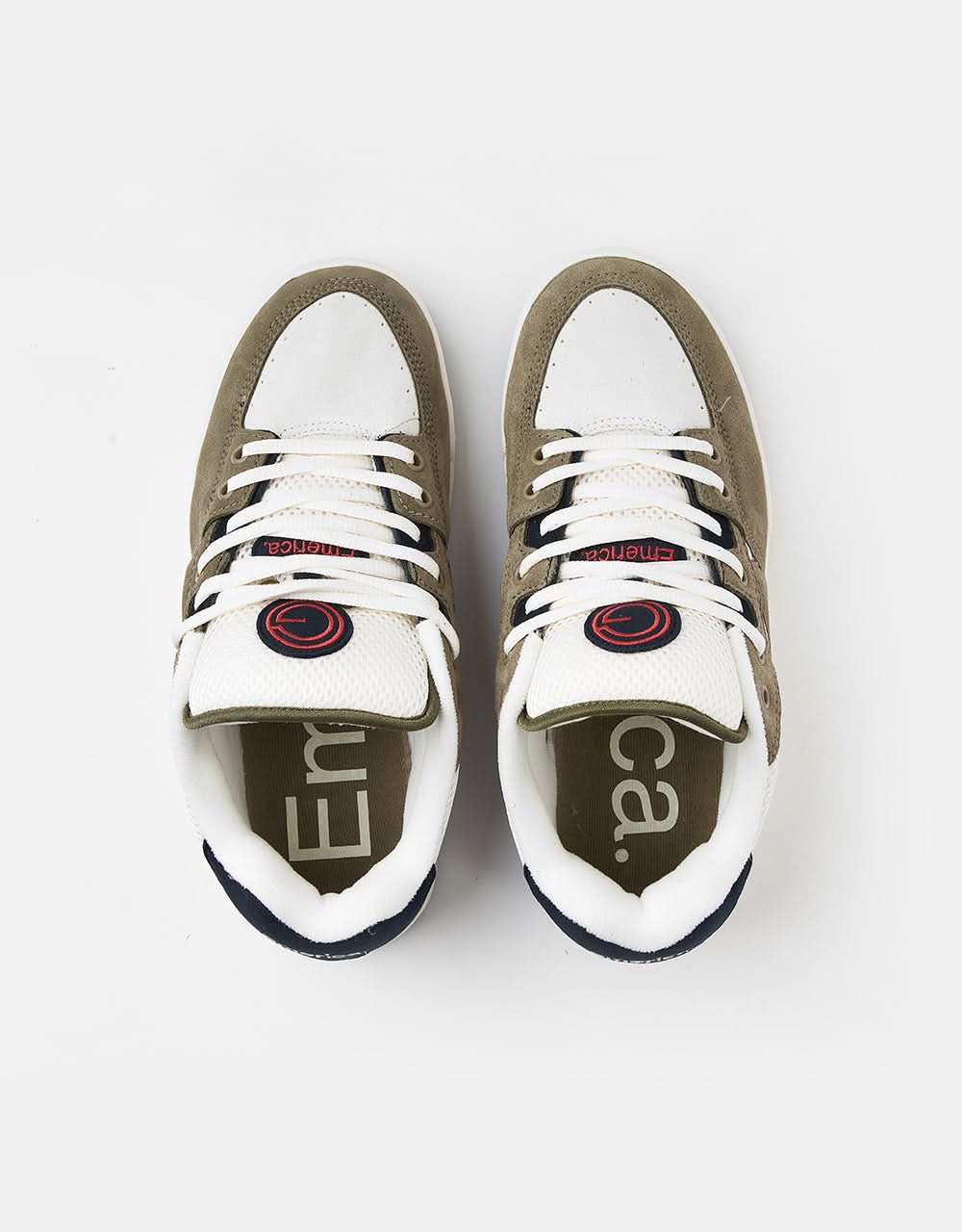 Emerica OG-1 Skate Shoes - Olive/Tan - Image 5