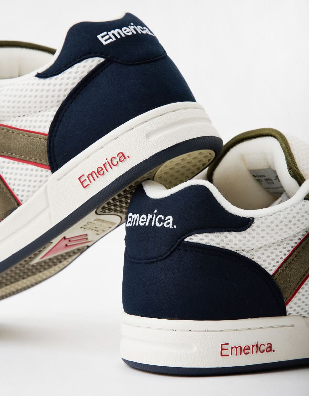 Emerica OG-1 Skate Shoes - Olive/Tan - Image 6