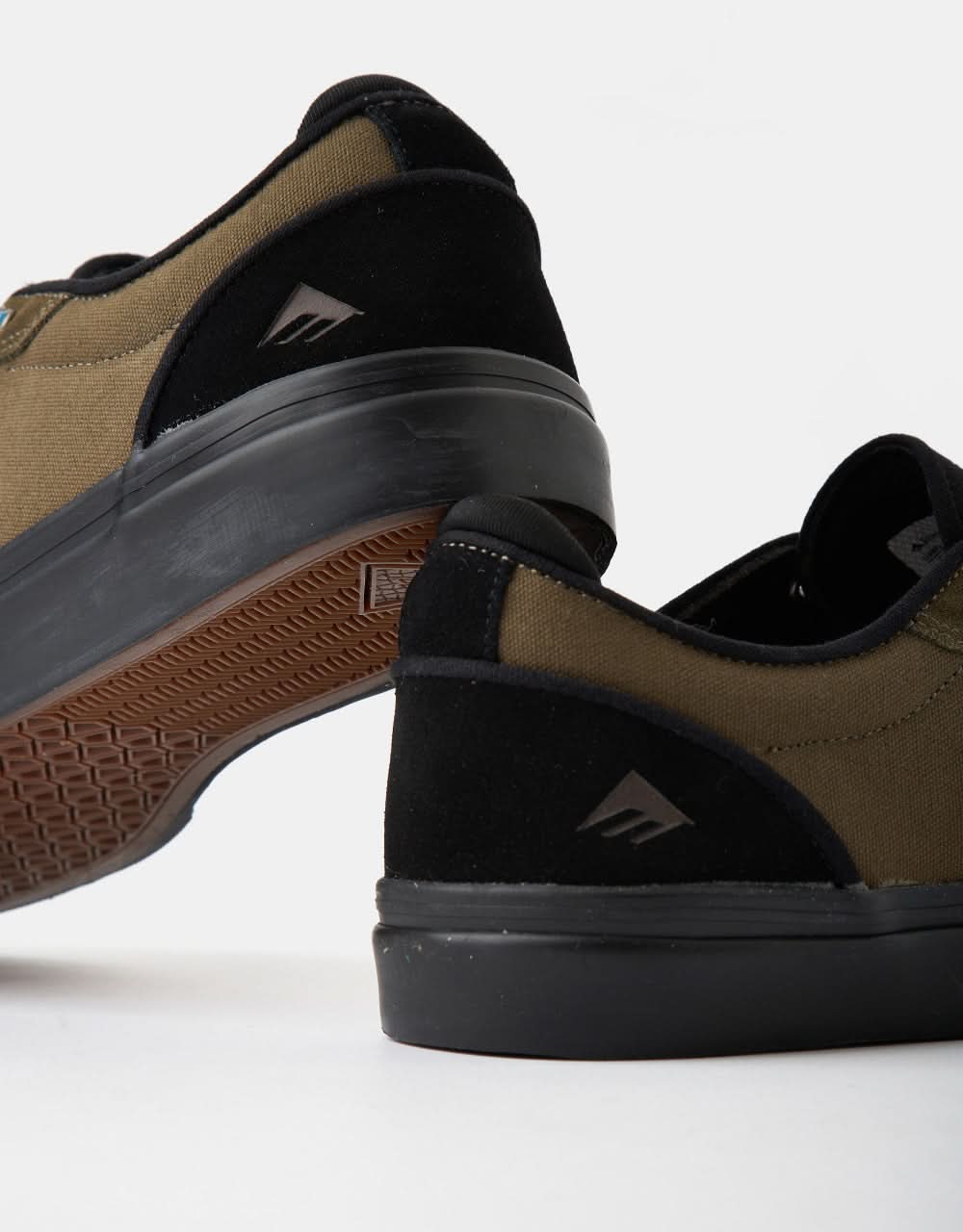 Emerica x Six Feet Above Dickson Skate Shoes - OD Black - Image 5
