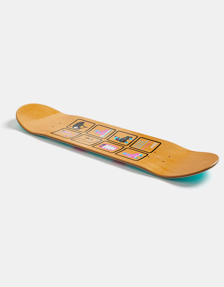 Enjoi Big Box Roller Skates R7 Skateboard Deck - 8.25" - Image 2