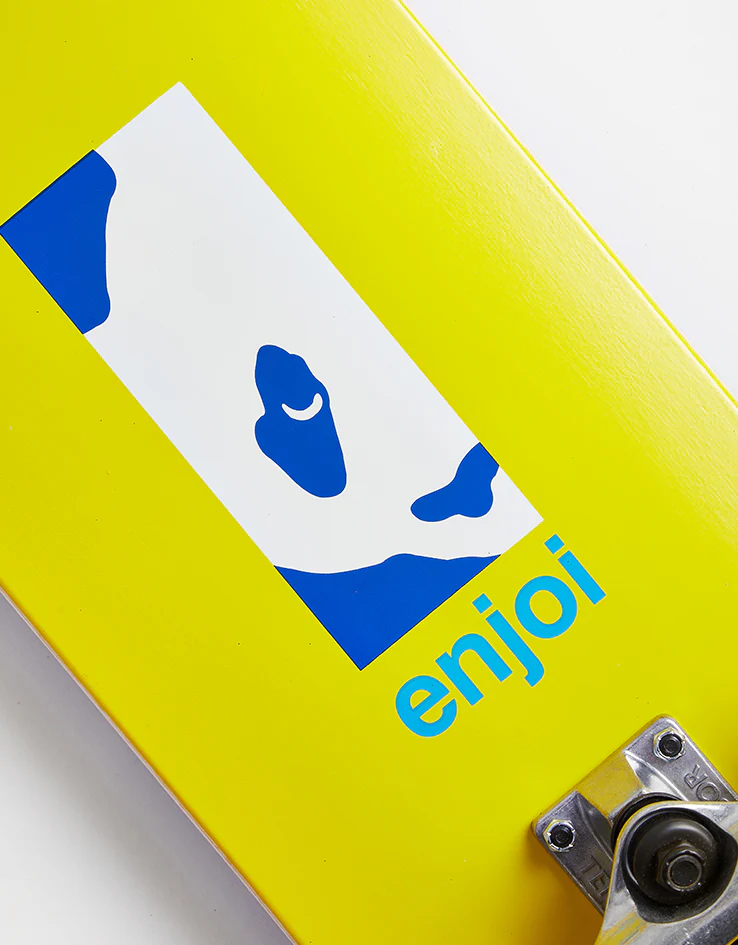 Enjoi Box Panda Yellow Complete Skateboard - 8.125" - Image 2
