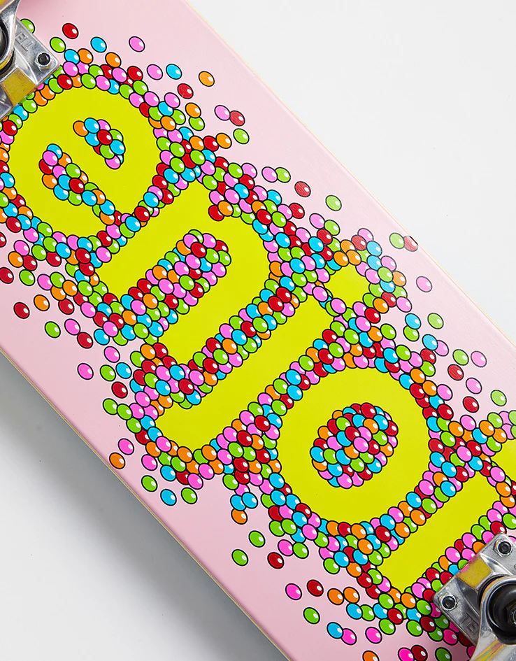 Enjoi Candy Coated Pink Complete Skateboard - 8.25" - Image 2