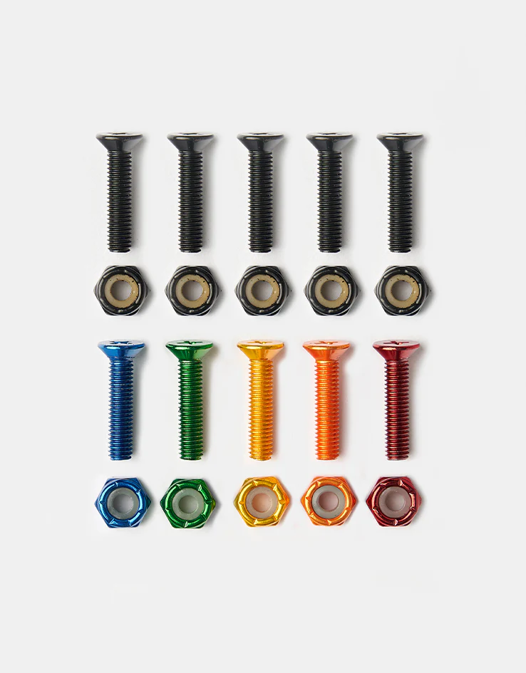 Enjoi Colourful Little Buddies 7/8" Phillips Bolts - Image 2
