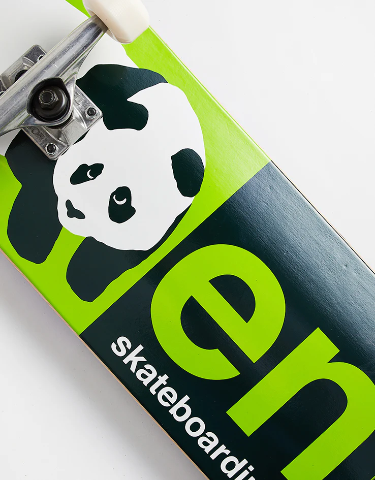 Enjoi Half and Half Green Complete Skateboard - 8" - Image 2