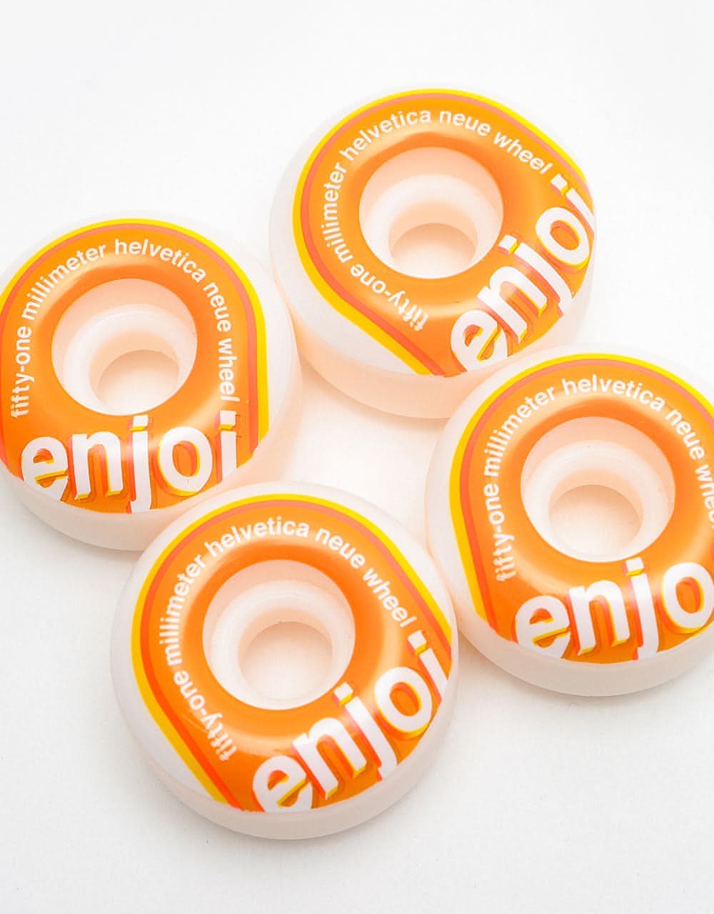 Enjoi Helvetica Neue 99a Skateboard Wheel - 51mm - Image 2