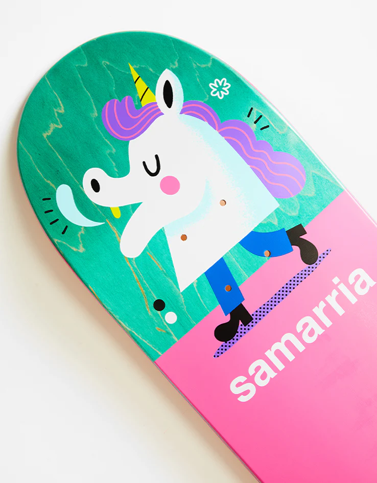Enjoi Samarria High Waters R7 Skateboard Deck - 8.25" - Image 2