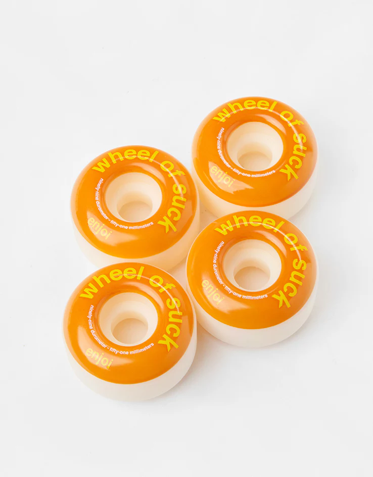 Enjoi Wheel of Sucks 101a Skateboard Wheel - 51mm - Image 2