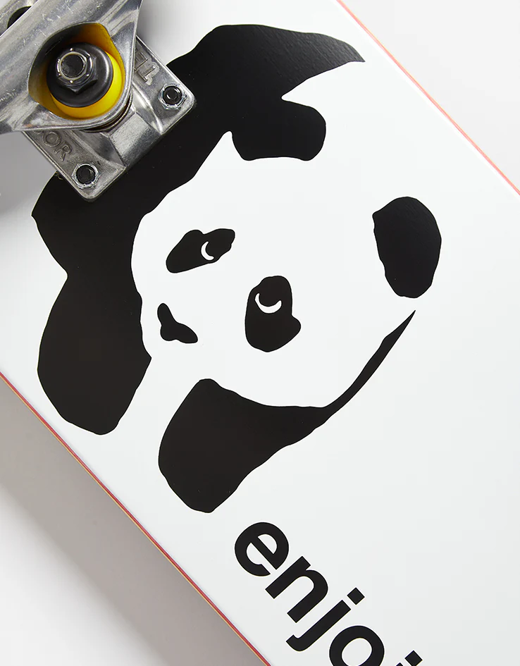 Enjoi Whitey Panda Mid Complete Skateboard - 7.25" - Image 2