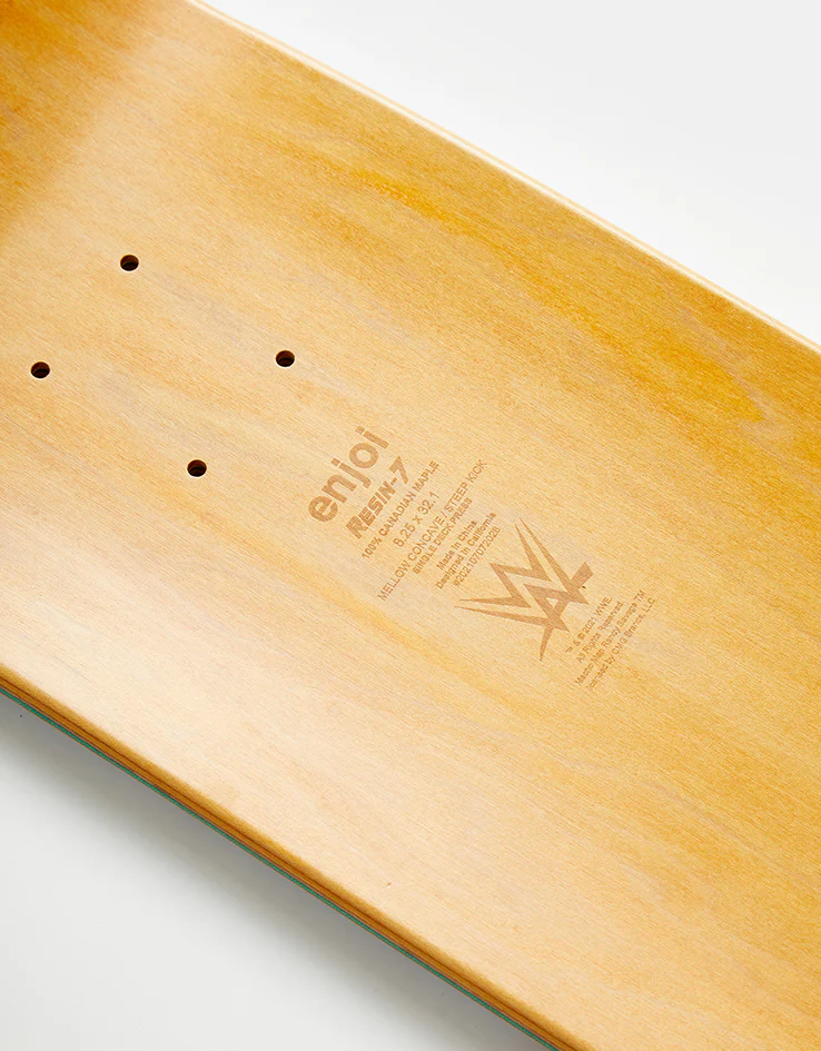 Enjoi x WWE Deedz Body Slam R7 Skateboard Deck - 8.25" - Image 6
