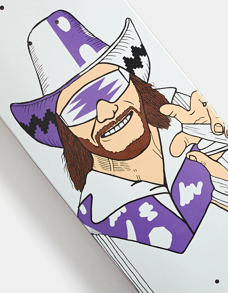Enjoi x WWE Deedz Body Slam R7 Skateboard Deck - 8.375" - Image 3