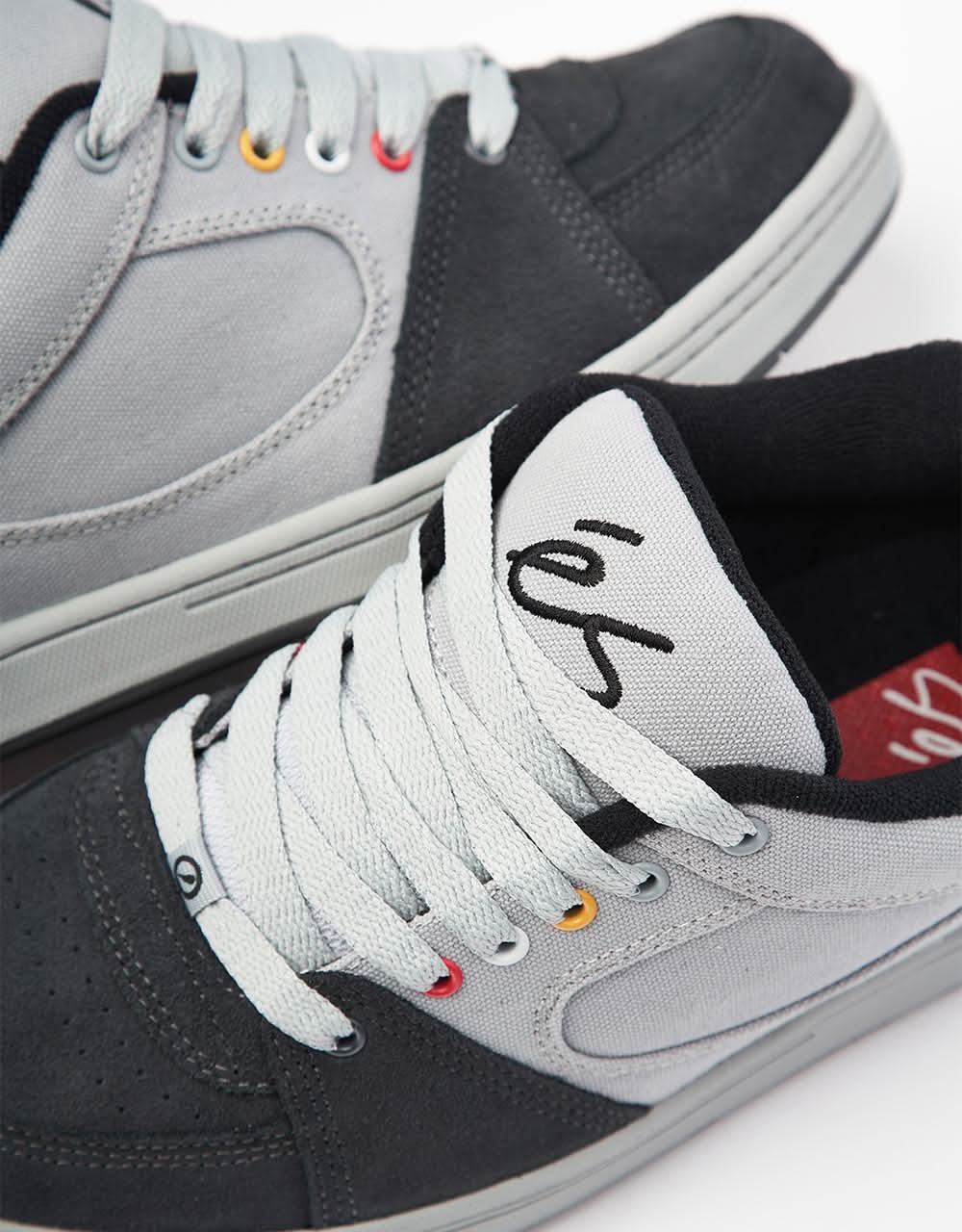 éS Accel OG Skate Shoes - Dark Grey/Light Grey - Image 6