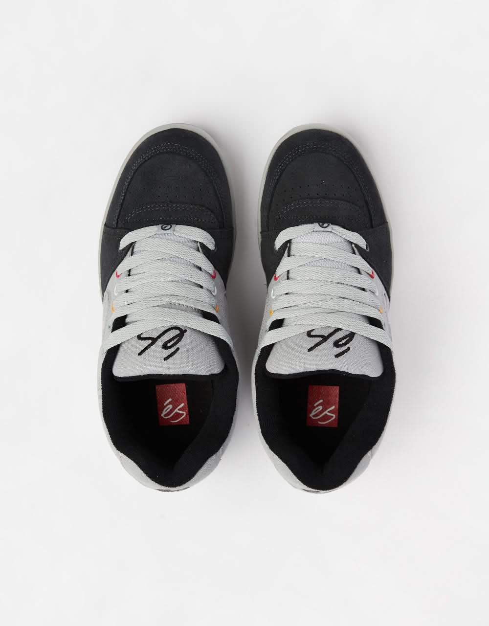éS Accel OG Skate Shoes - Dark Grey/Light Grey - Image 8