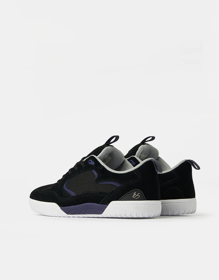 éS Quattro Skate Shoes - Black/Navy - Image 4