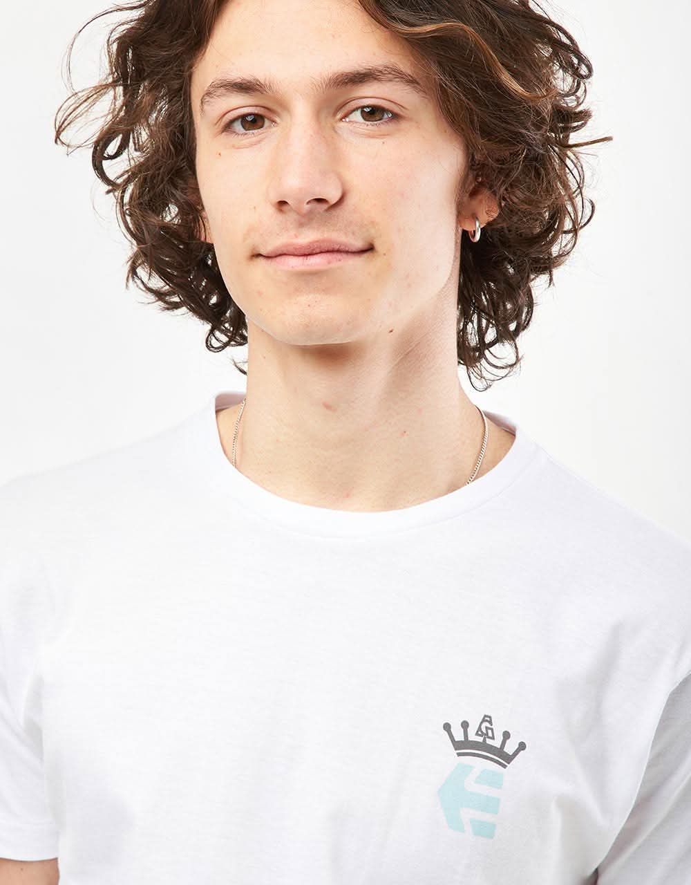 Etnies AG T-Shirt - White/Powder - Image 3