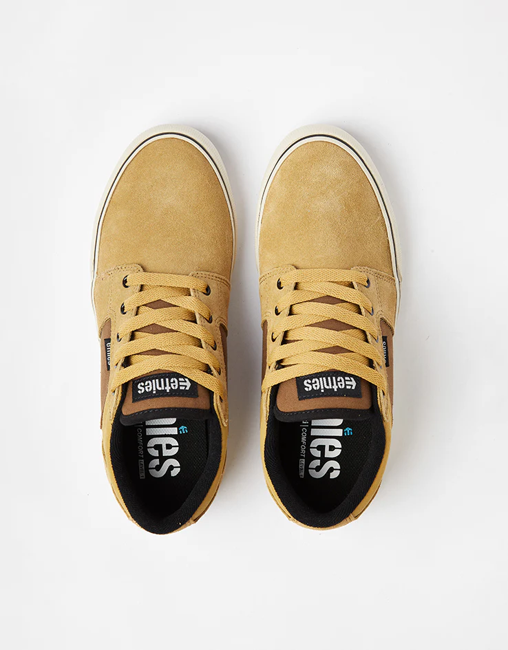 etnies Barge LS Skate Shoes - Tan/Brown/Orange - Image 7