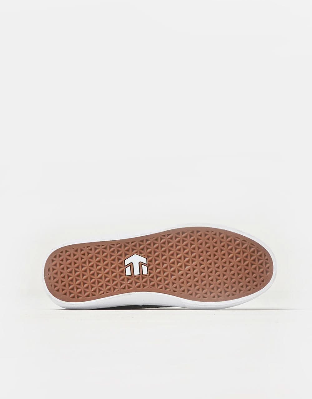 Etnies Barge Plus Skate Shoes - Black/White - Image 4