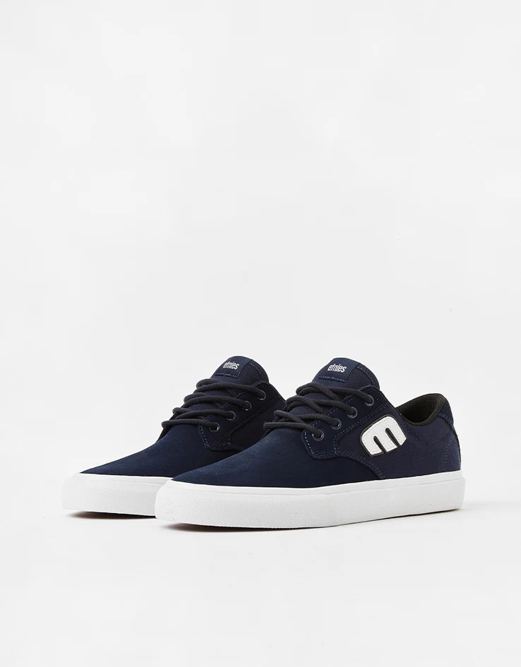 Etnies Barge Plus Skate Shoes - Navy - Image 3