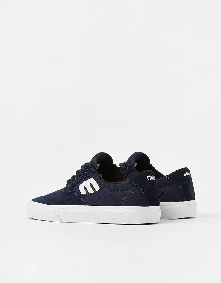 Etnies Barge Plus Skate Shoes - Navy - Image 4